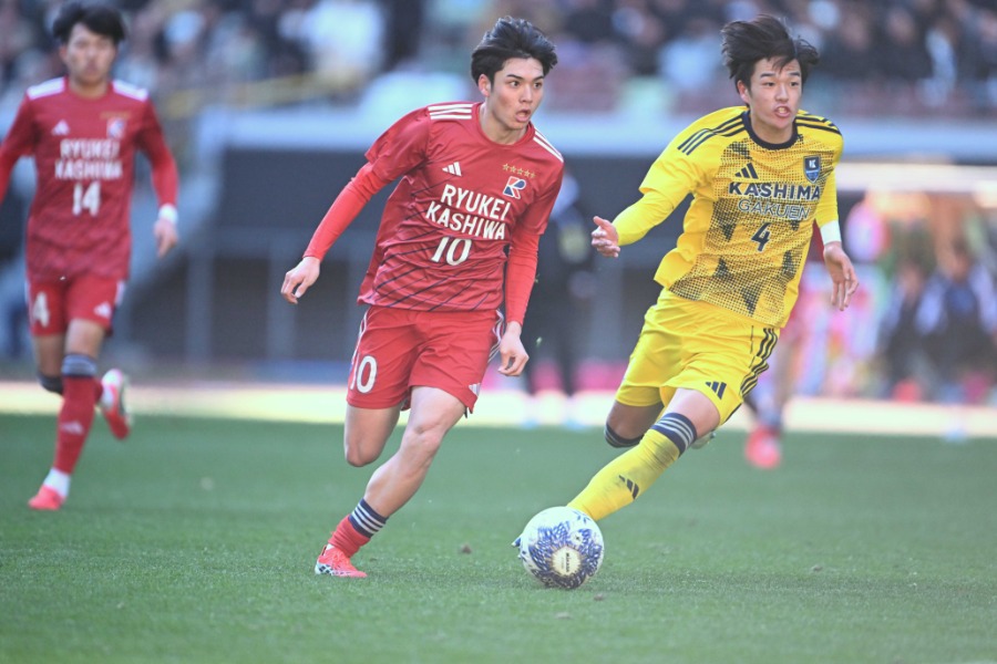 水戸ホーリーホックの安藤晃希（写真は流通経済大柏高校所属時）【写真：徳原隆元】