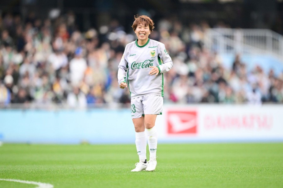 引退を表明した東京ヴェルディベレーザの岩清水梓【写真：アフロスポーツ】