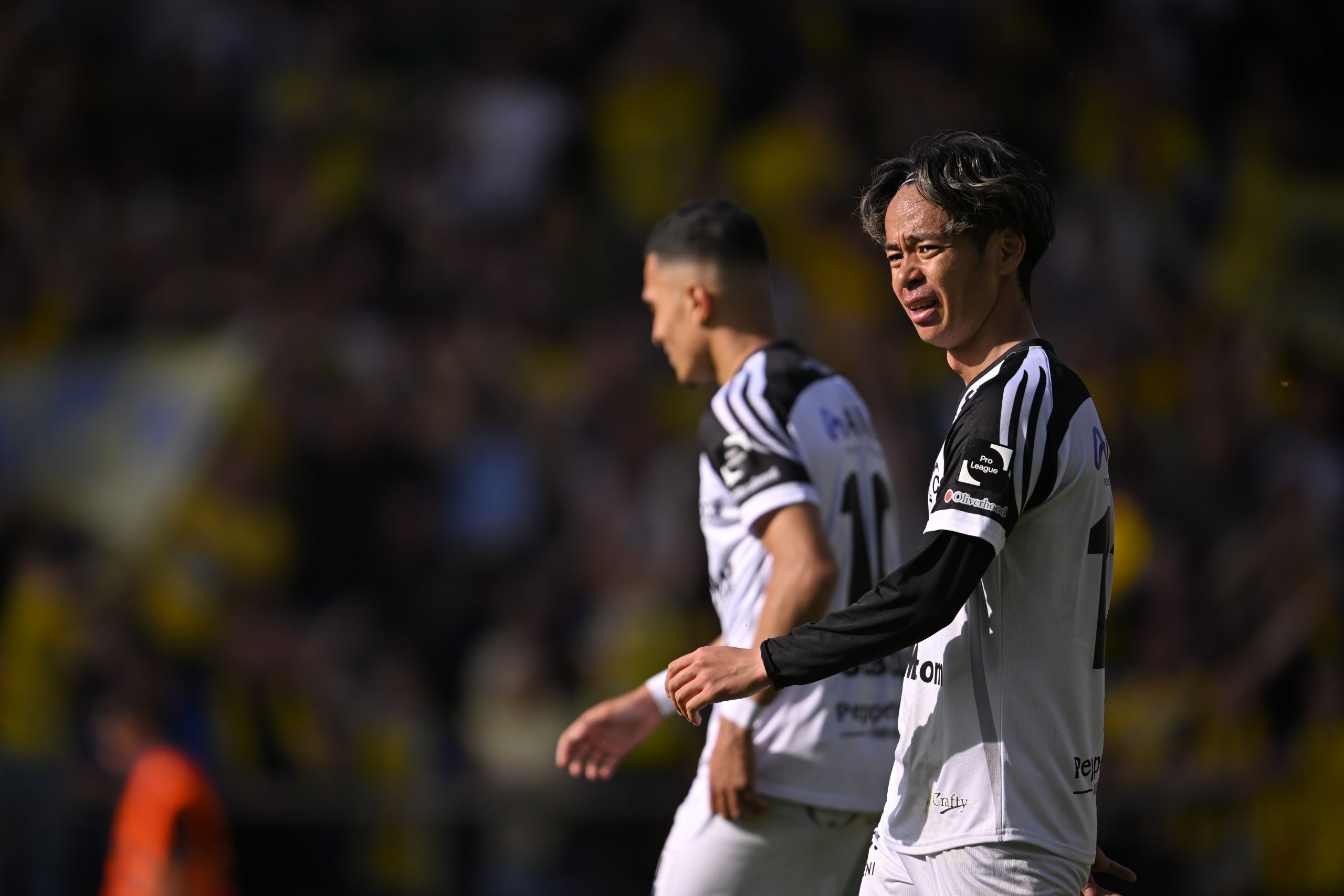 シント=トロイデンの伊藤涼太郎【写真：Belga Image/アフロ】