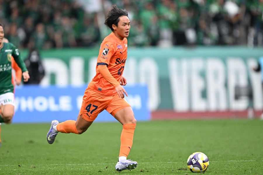 清水エスパルスの嶋本悠大【写真：徳原隆元】