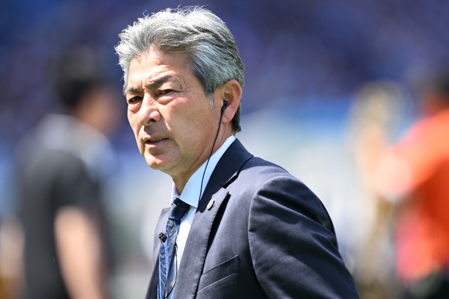 川崎フロンターレの長谷部茂利監督【写真：徳原隆元】