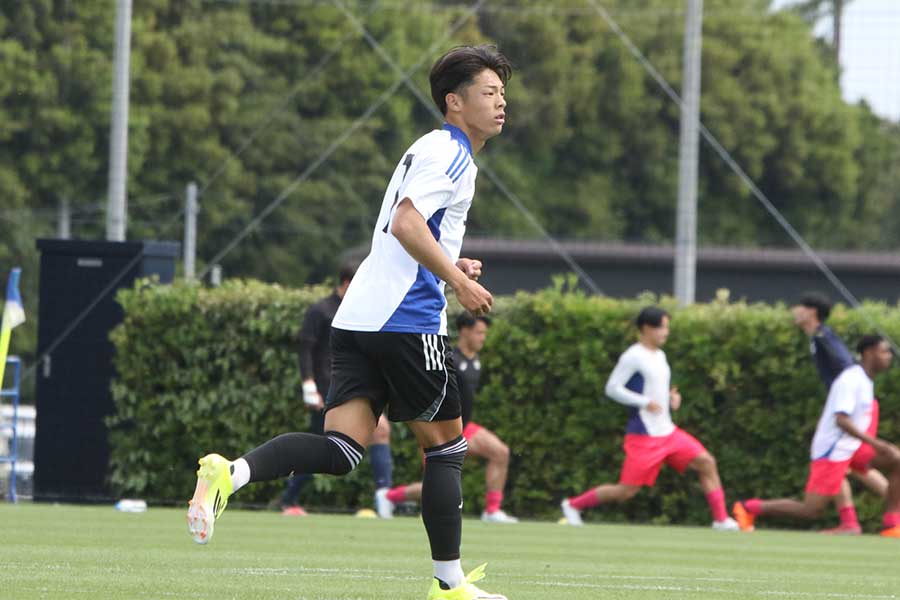 新潟医療福祉大学の立川遼翔【写真：安藤隆人】