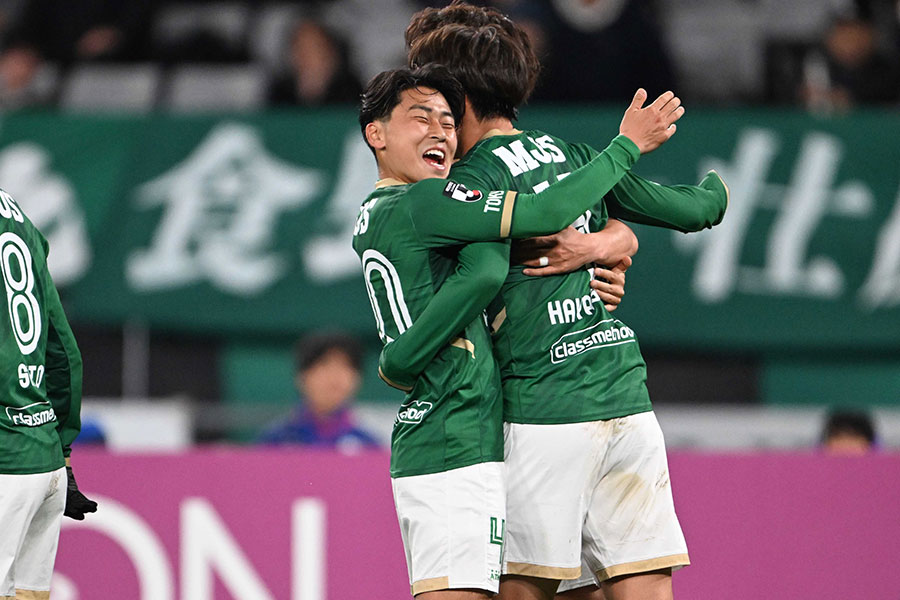 新井悠太が柏戦で決勝ゴール【写真：徳原隆元】