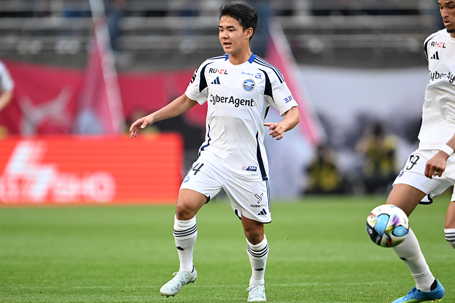 鹿島戦に出場した町田・徳村楓大【写真：徳原隆元】