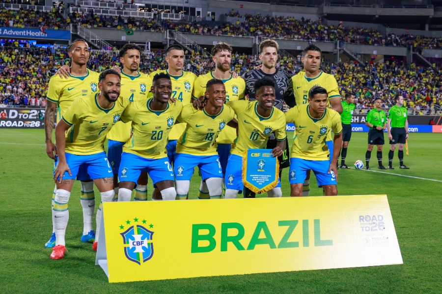 北中米W杯に臨むブラジル代表のユニに注目【写真：AP/アフロ】