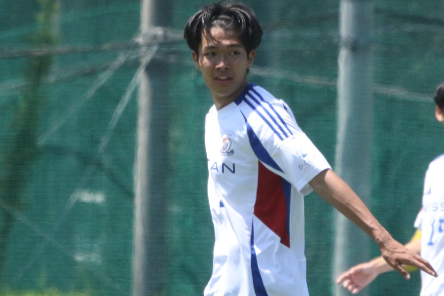横浜FMユースの白井勝大郎【写真：安藤隆人】