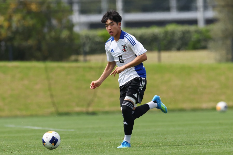 U-17日本代表の北原槙【写真：YUTAKA/アフロスポーツ】