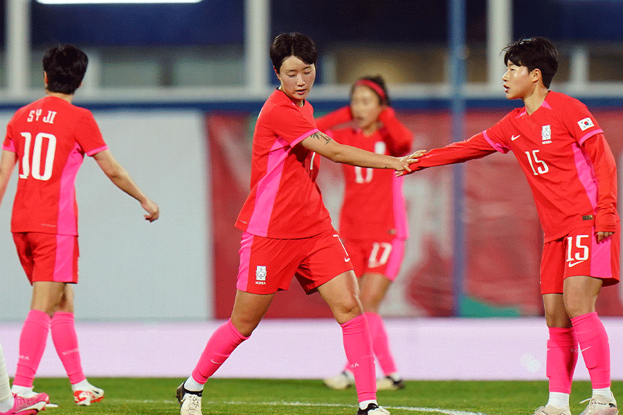 U-17韓国女子が北朝鮮女子に大敗（写真はA代表）【写真：Getty Images】