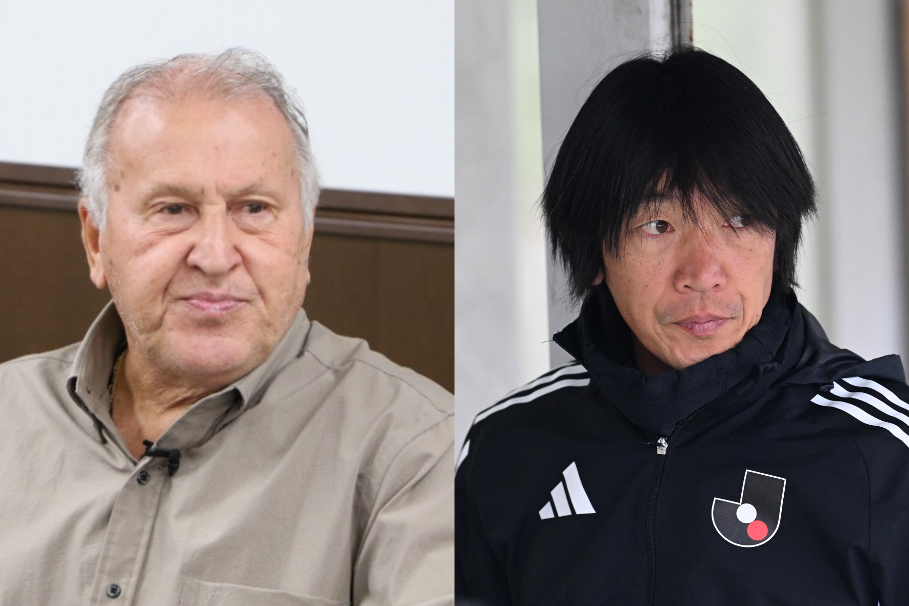 ジーコ氏が中村俊輔コーチにメッセージ【写真：FOOTBALL ZONE編集部 & 徳原隆元】