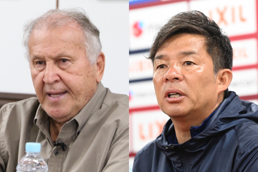 ジーコ氏が鬼木鹿島の強さを語る【写真：FOOTBALL ZONE編集部 & 徳原隆元】