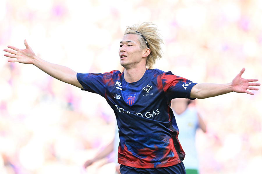 長倉幹樹が後半ATに劇的ゴール【写真:徳原隆元】