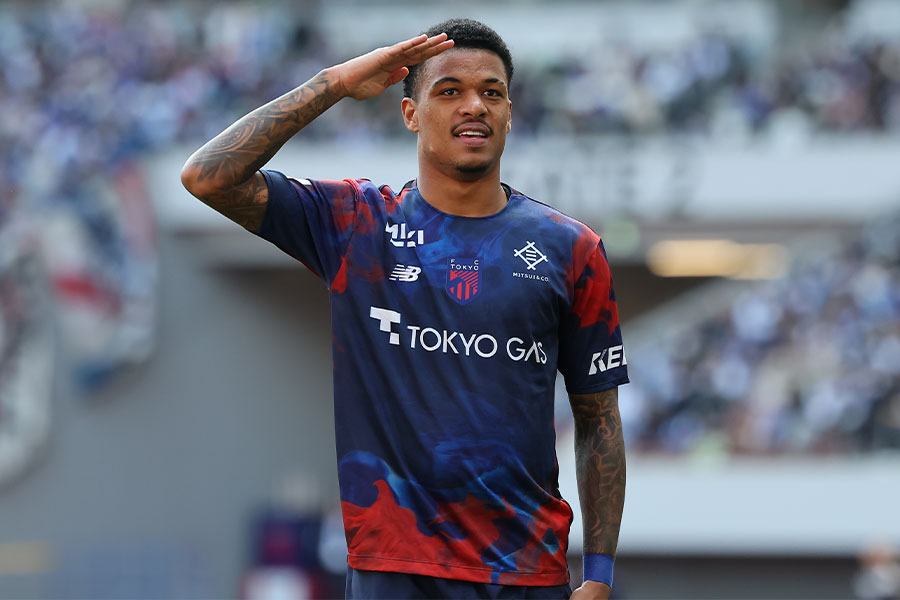 インタビューに応じたFC東京のマルセロ・ヒアン【写真：©FC東京】