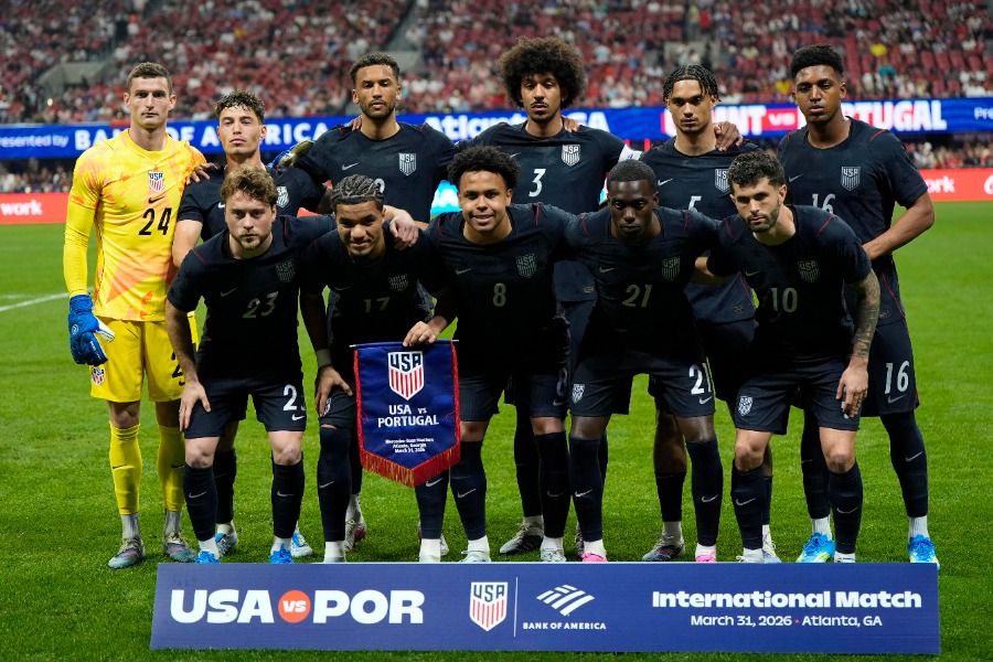 アメリカ代表チームのトレーニングセンターをオープン【写真：AP/アフロ】