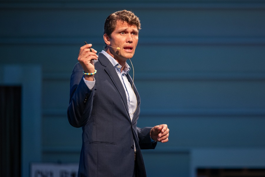 トランスファールームの代表取締役、フレデリック・ブロホルト氏【写真：Jozef Marcinsky】