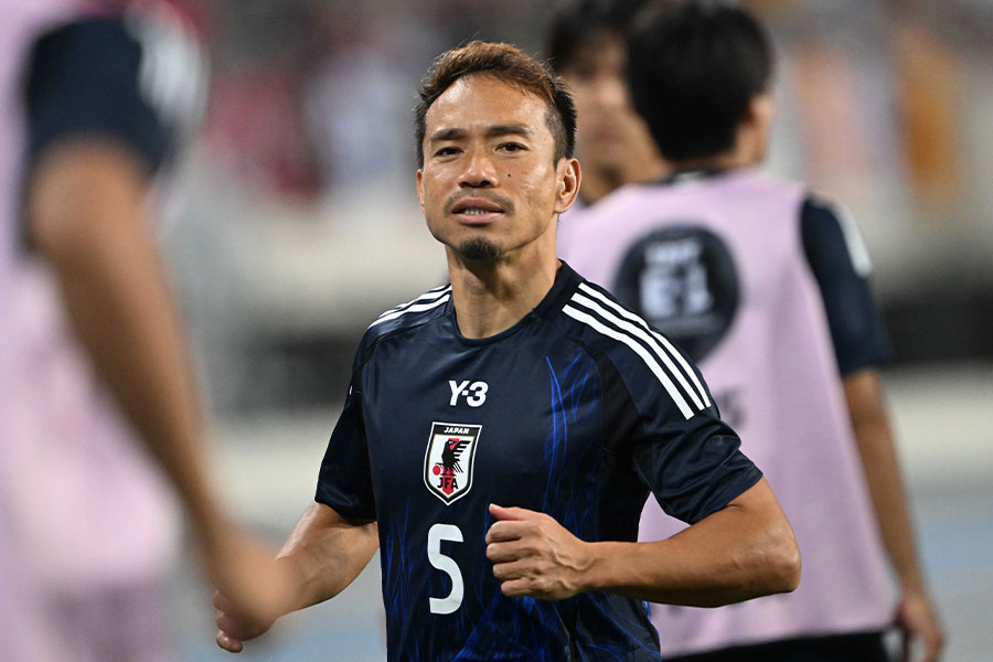 日本代表に選出された長友佑都 【写真：徳原隆元】