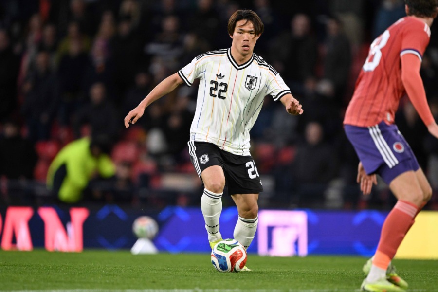 北中米W杯の日本代表メンバーに選出された塩貝健人【写真:徳原隆元】