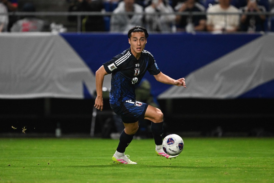 北中米W杯のメンバーに落選した佐野航大【写真：徳原隆元】