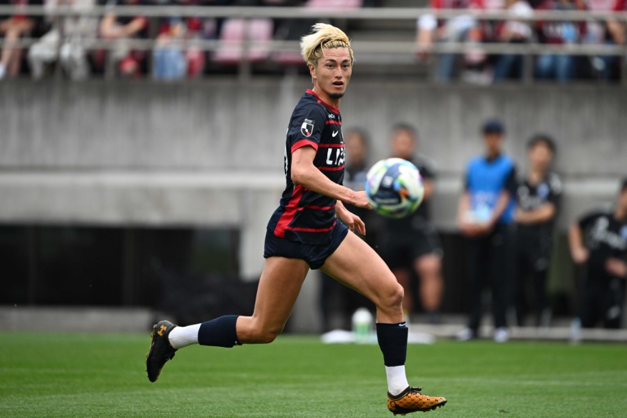 鹿島アントラーズの鈴木優磨【写真：徳原隆元】