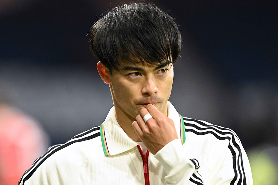 無念の選外となった三笘薫【写真：徳原隆元】