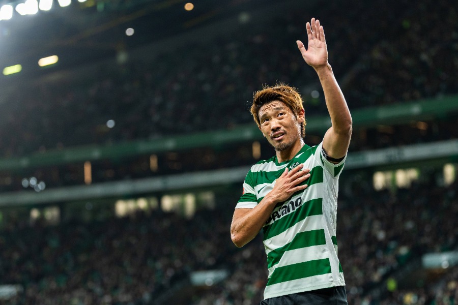 スポルティングの守田英正【写真：アフロ】