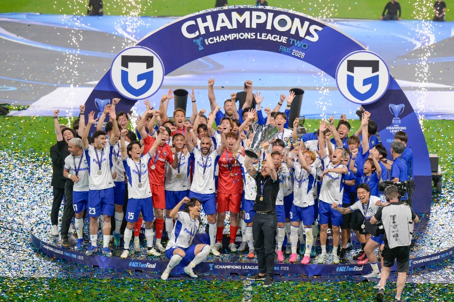 G大阪はACL2で優勝を果たした【写真：(C) AFC】