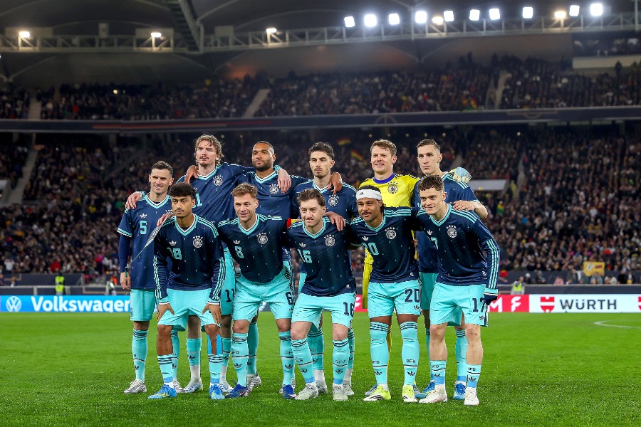 ドイツ代表のW杯ユニに注目【写真:アフロ】