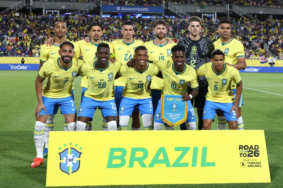 ブラジル代表のメンバーが発表された【写真:アフロ】