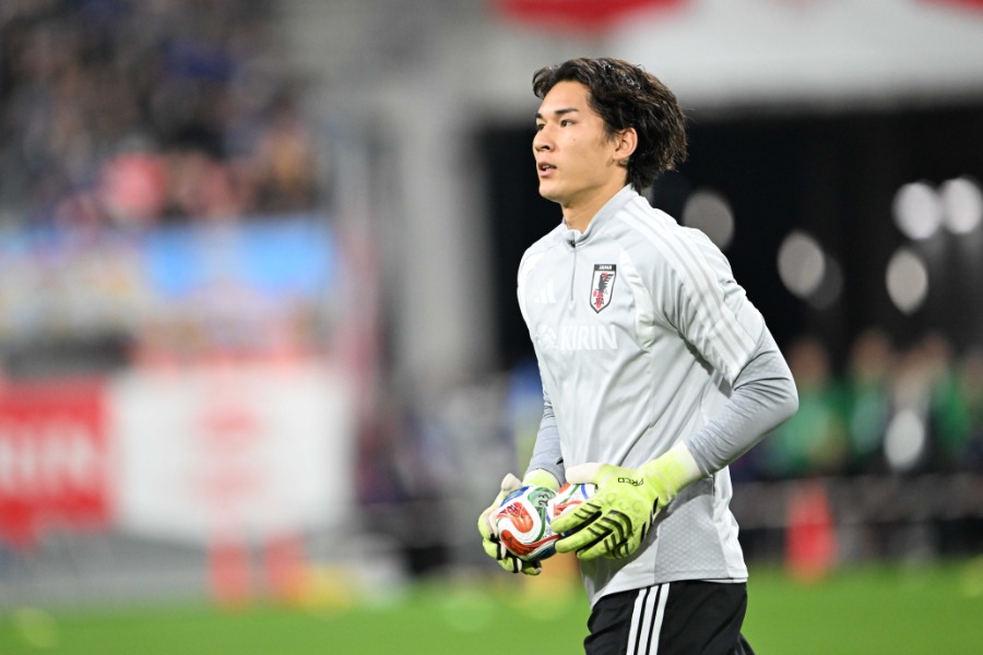 アントワープの日本代表GK野澤大志ブランドン【写真:徳原隆元】