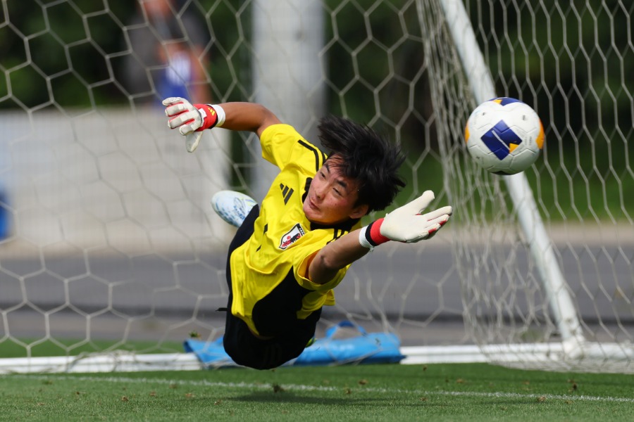 U-17日本代表の大下幸誠【写真:YUTAKA/アフロスポーツ】