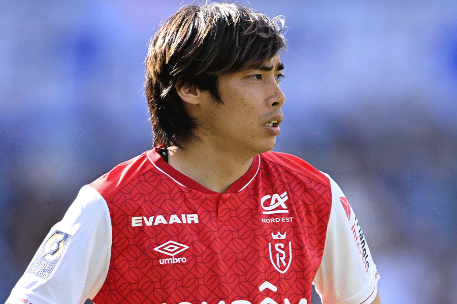 今季3アシスト7ゴールを記録した伊東純也【写真:徳原隆元】