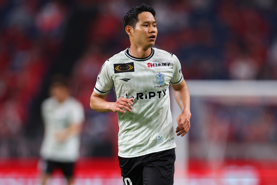 引退を発表した山田直輝(写真は湘南時代)【写真:森田直樹/アフロスポーツ】