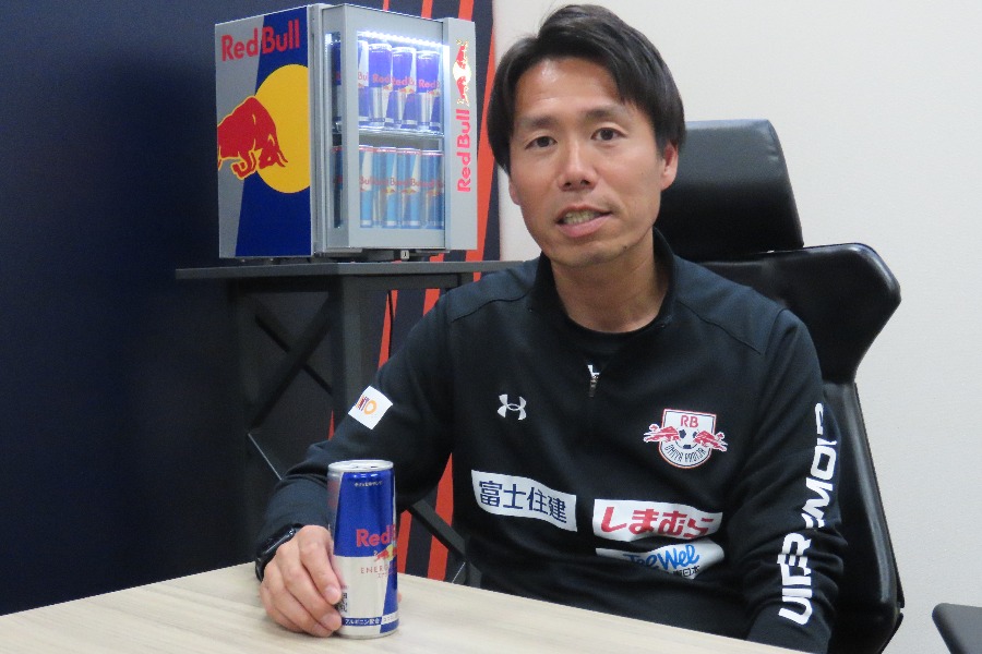 RB大宮のSDに就任した西村卓朗氏【写真:元川悦子】