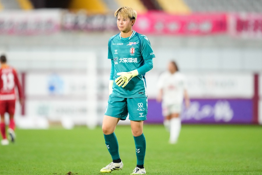 INAC神戸の大熊茜【写真:SportsPressJP/アフロ】