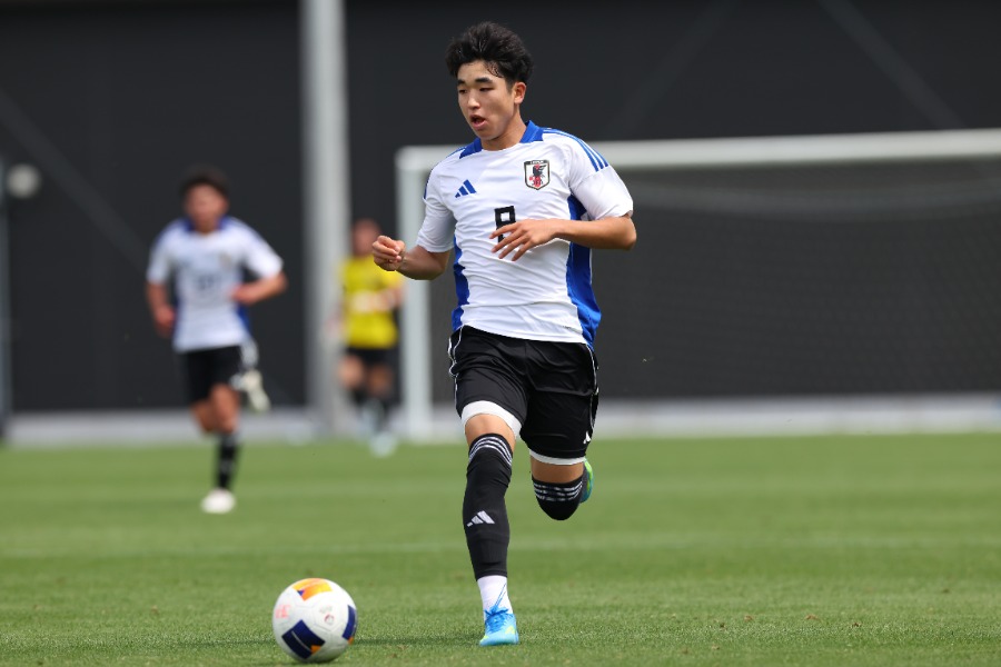 U-17日本代表の北原槙【写真：YUTAKA/アフロスポーツ】