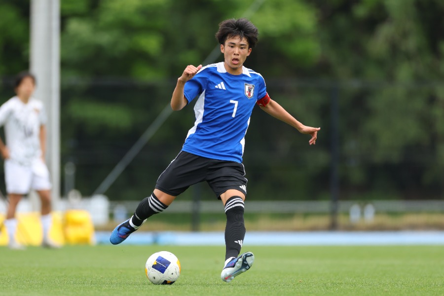 U-17日本代表の和田武士【写真:YUTAKA/アフロスポーツ】
