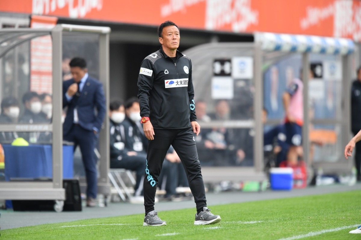 カマタマーレ讃岐の大嶽直人監督(写真はFC大阪所属時)【写真:アフロ】