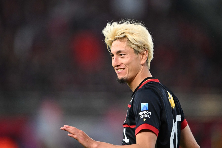 鹿島アントラーズの鈴木優磨【写真:徳原隆元】