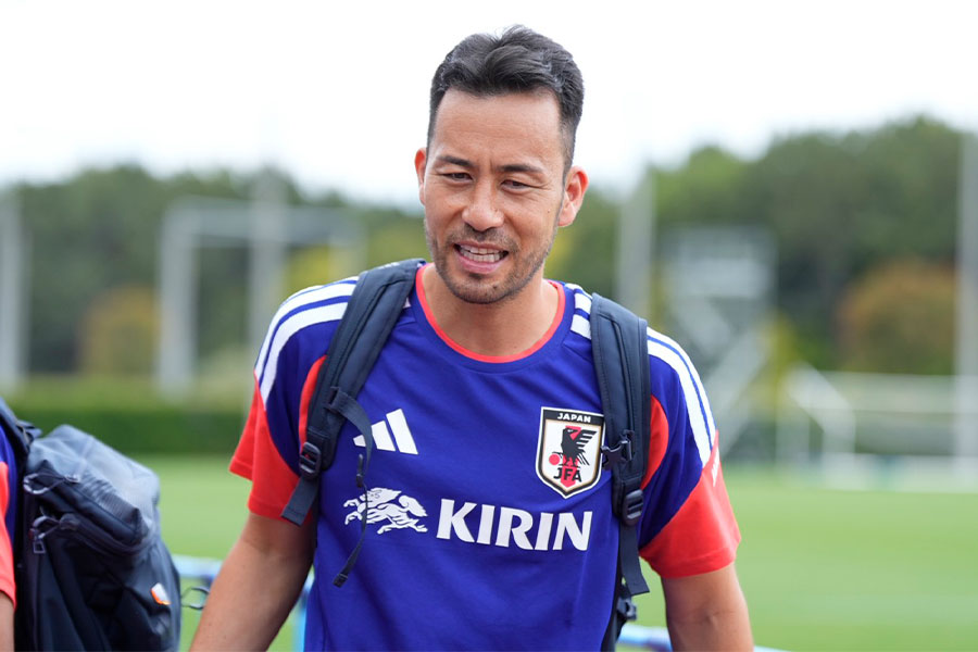 4年ぶりに代表招集となった吉田麻也【写真：増田美咲】