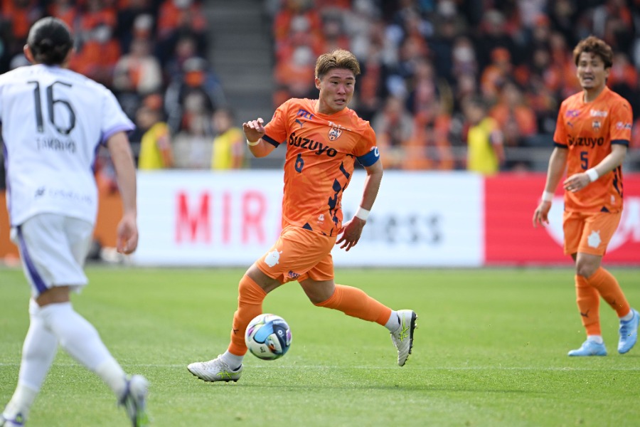 清水エスパルスの宇野禅斗【写真:徳原隆元】