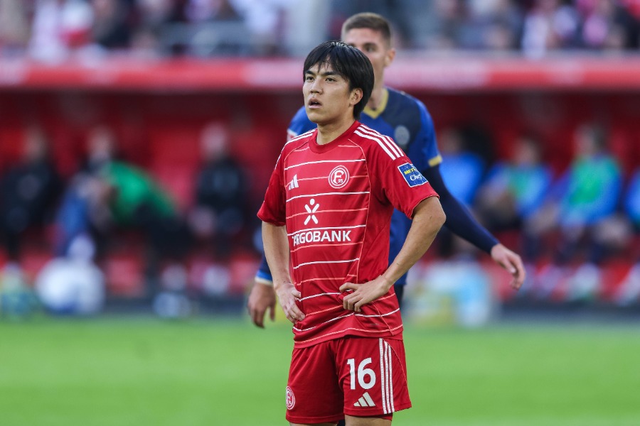 フォルトゥナ・デュッセルドルフの田中聡【写真:アフロ】