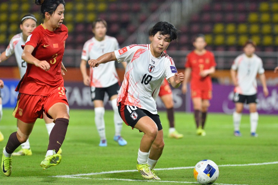 フェイエノールト所属U-20女子日本代表の板村真央【写真:新華社/アフロ】