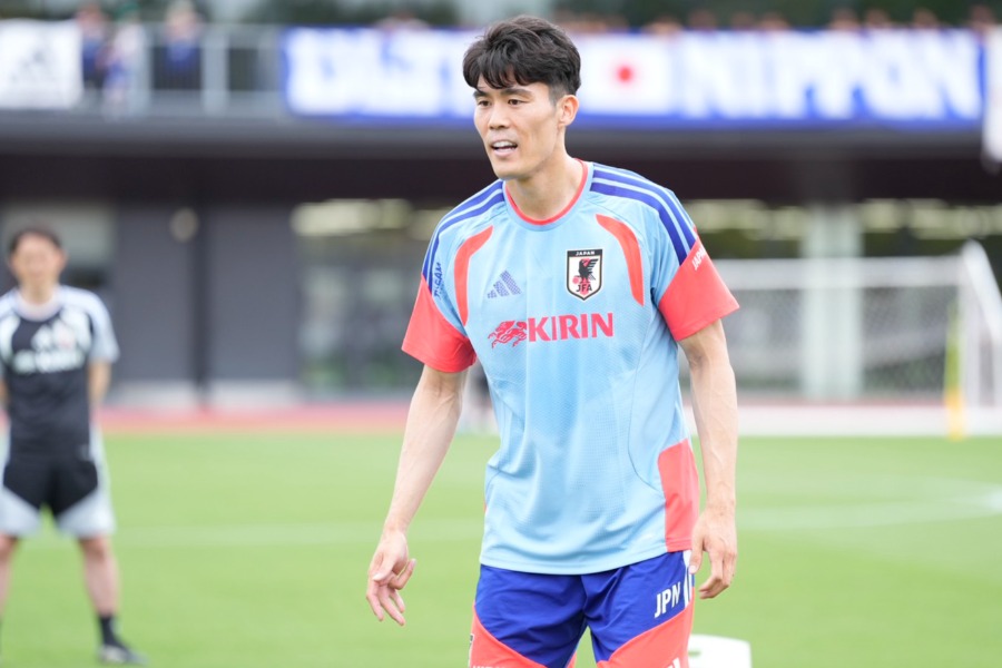 森保ジャパンの冨安健洋【写真：増田美咲】