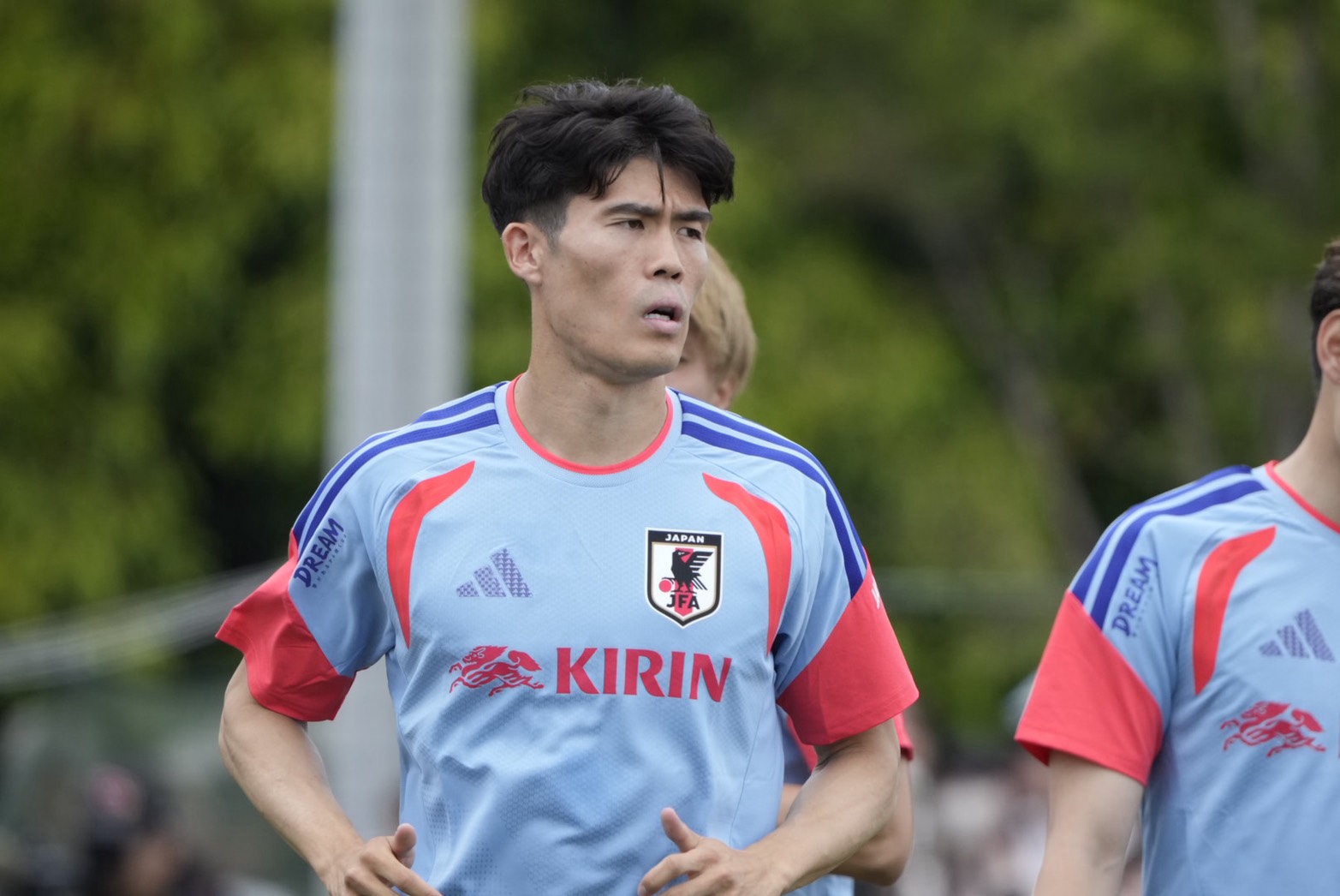 日本代表の冨安健洋【写真：増田美咲】