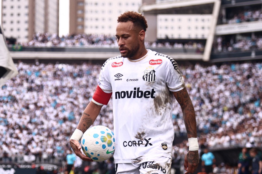 ブラジル代表のネイマール【写真：ロイター】