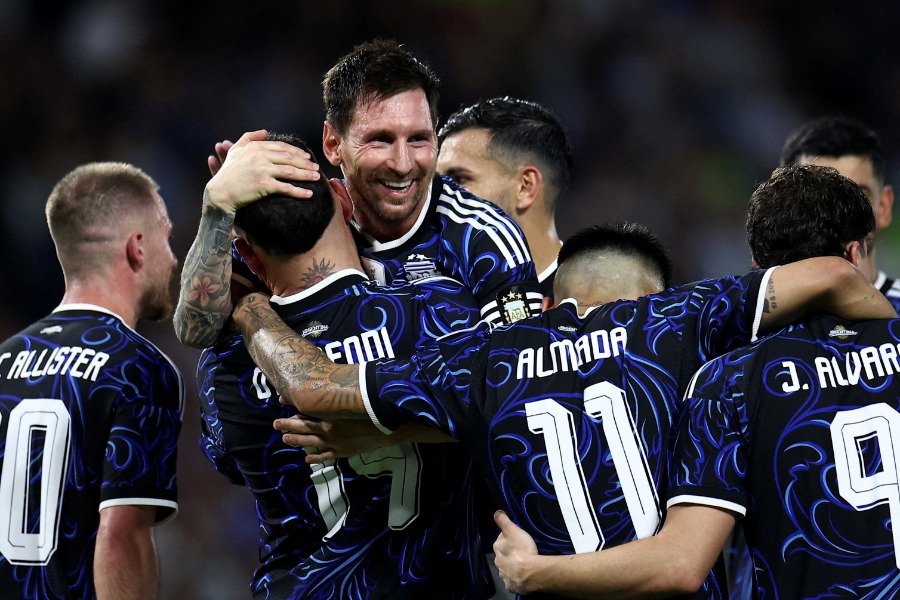 アルゼンチンのW杯メンバーが発表された【写真:ロイター/アフロ】