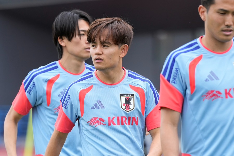 久保建英が年下の選手について話した【写真：増田美咲】