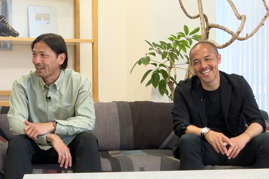 鈴木隆行と小野伸二が対談した【写真：FOOTBALL ZONE編集部 】