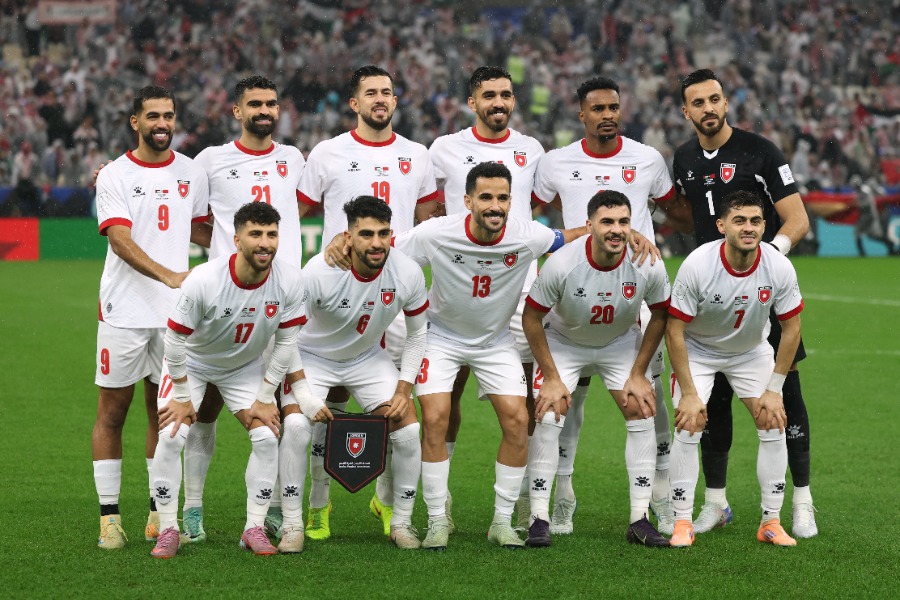 北中米W杯に臨むヨルダン代表【写真:ロイター/アフロ】