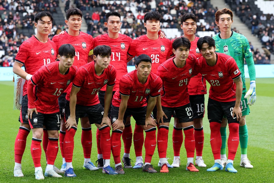 韓国代表はトリニダード・トバゴに快勝【写真：ロイター/アフロ】