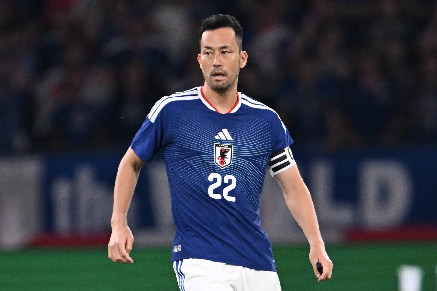 日本代表の吉田麻也【写真:徳原隆元】